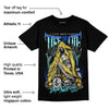 Aqua 5s DopeSkill T-Shirt Life or Die Graphic