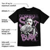 Mauve Off-Noir 2s DopeSkill T-Shirt Stay It Busy Graphic