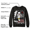 Black and White 14s DopeSkill Sweatshirt NPC Graphic