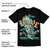 Cyan Burst 9060 DopeSkill T-Shirt True Love Will Kill You Graphic