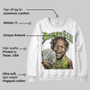 Green 'Money Loves Me' DopeSkill Graphic Sweatshirt
