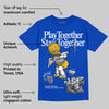 Royal Blue Collection DopeSkill Royal Blue T-shirt Play together, Stay together Graphic