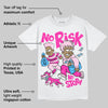 Max 1 Valentine's Day 2025 in White DopeSkill T-Shirt No Risk No Story Graphic