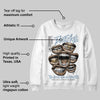Blue Suede 40s DopeSkill Sweatshirt The Mouth With No Droughts Graphic