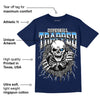 Midnight Navy 3s DopeSkill Navy T-shirt Trapped Halloween Graphic