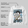 Legend Blue 11s DopeSkill Sweatshirt Sorry I've Been Trappin Graphic