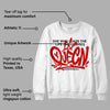 Black Toe 1s DopeSkill Sweatshirt Queen Graphic