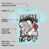 Dunk Glacier Blue DopeSkill Chambray T-shirt Sorry I've Been Trappin Graphic