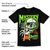 Neon Green Collection DopeSkill T-Shirt Mystery Ghostly Grasp Graphic