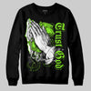 Neon Green Collection DopeSkill Sweatshirt Trust God Graphic Streetwear