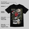 Medium Olive 1s DopeSkill T-Shirt Side Hustle Graphic