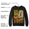 Yellow Collection DopeSkill Sweatshirt Real Ones Move In Silence Graphic