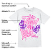 Pink Collection DopeSkill T-Shirt No Money No Love Typo Graphic