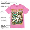 Dunk Playful Pink Multi Color Bronzine Clear Jade Luminous Green DopeSkill Pink T-shirt Resist Graphic