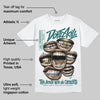 Gel 1130 White Dark Neptune DopeSkill T-Shirt The Mouth With No Droughts Graphic