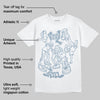 Blue Suede 40s DopeSkill T-Shirt Real Y2K Players Graphic