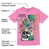 Dunk Playful Pink Multi Color Bronzine Clear Jade Luminous Green DopeSkill Pink T-shirt Side Hustle Graphic