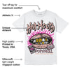 Legend Pink 11s DopeSkill T-Shirt Hot Mouth Graphic