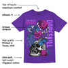 PURPLE Collection DopeSkill Purple T-shirt Side Hustle Graphic