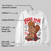 Red Cement 4S DopeSkill Sweatshirt New Fake Love Graphic