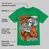 SP Nina Chanel Abney Bicoastal 3s DopeSkill Green T-shirt Stackin Mines Graphic