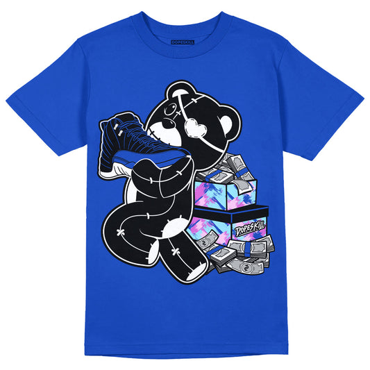 Hyper Royal 12s DopeSkill Hyper Royal T-shirt Bear Steals Sneaker Graphic