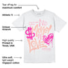 Legend Pink 11s DopeSkill T-Shirt No Money No Love Typo Graphic