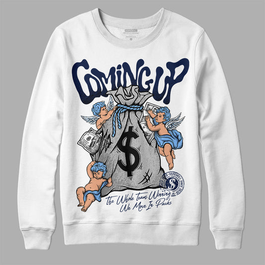 Jordan 5 Midnight Navy DopeSkill Sweatshirt Money Bag Coming Up Graphic Streetwear 