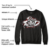 Black and White 14s DopeSkill Sweatshirt Rare Breed Type Graphic