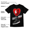 Black Cement 2s DopeSkill T-Shirt Self Made Graphic