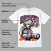 Dunk Low Futura Orange Blaze DopeSkill T-Shirt Sick Bear Graphic