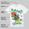 Green Collection DopeSkill T-Shirt Fear Fuels The Hustle Graphic