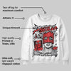 Red Cement 4S DopeSkill Sweatshirt Pretty Girl Swag Graphic