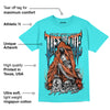 Dunk Dolphins DopeSkill Tahiti Blue T-shirt Life or Die Graphic