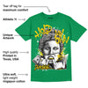 Lucky Green 5s DopeSkill Green T-shirt Hold My Own Graphic