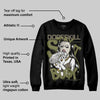 Medium Olive 3s DopeSkill Sweatshirt Stay It Busy Graphic