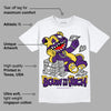 Field Purple 12s DopeSkill T-Shirt Born To Be Rich Graphic