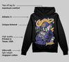 Lakers 4s DopeSkill Hoodie Sweatshirt Grind Pray Graphic