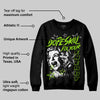 Neon Green 'Fix Your Energy' DopeSkill Graphic Sweatshirt