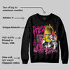 Rick RO Pink Leather Sneakers DopeSkill Sweatshirt Drip'n Never Tripp'n Graphic