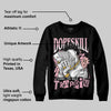 Stars Court White/Pink DopeSkill Sweatshirt Sorry I've Been Trappin Graphic