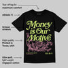 OG Chase B x Jumpman Jack DopeSkill T-Shirt Money Is Our Motive Typo Graphic