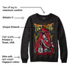 Red Thunder 4s DopeSkill Sweatshirt Life or Die Graphic