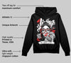 Black and White Collection DopeSkill Hoodie Sweatshirt Living My Best Life Graphic