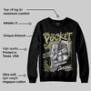 Medium Olive 3s DopeSkill Sweatshirt Pocket Change Graphic