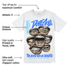 Royal Blue Collection DopeSkill T-Shirt The Mouth With No Droughts Graphic