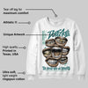 Gel 1130 White Dark Neptune DopeSkill Sweatshirt The Mouth With No Droughts Graphic
