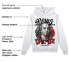 Red Taxi 12s DopeSkill Hoodie Sweatshirt Money Don't Lie Graphic