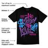 PURPLE Collection DopeSkill T-Shirt No Money No Love Typo Graphic