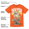 Georgia Peach 3s DopeSkill Orange T-shirt Stay High Graphic